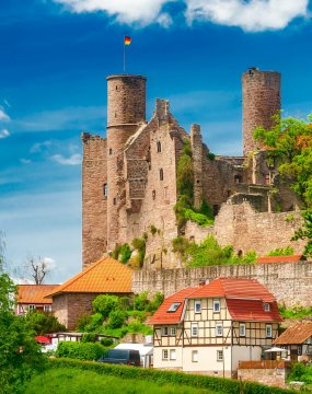 Burg Hanstein bei Bornhagen, Eichsfeld, Thüringen &copy; mojolo - stock.adobe.com